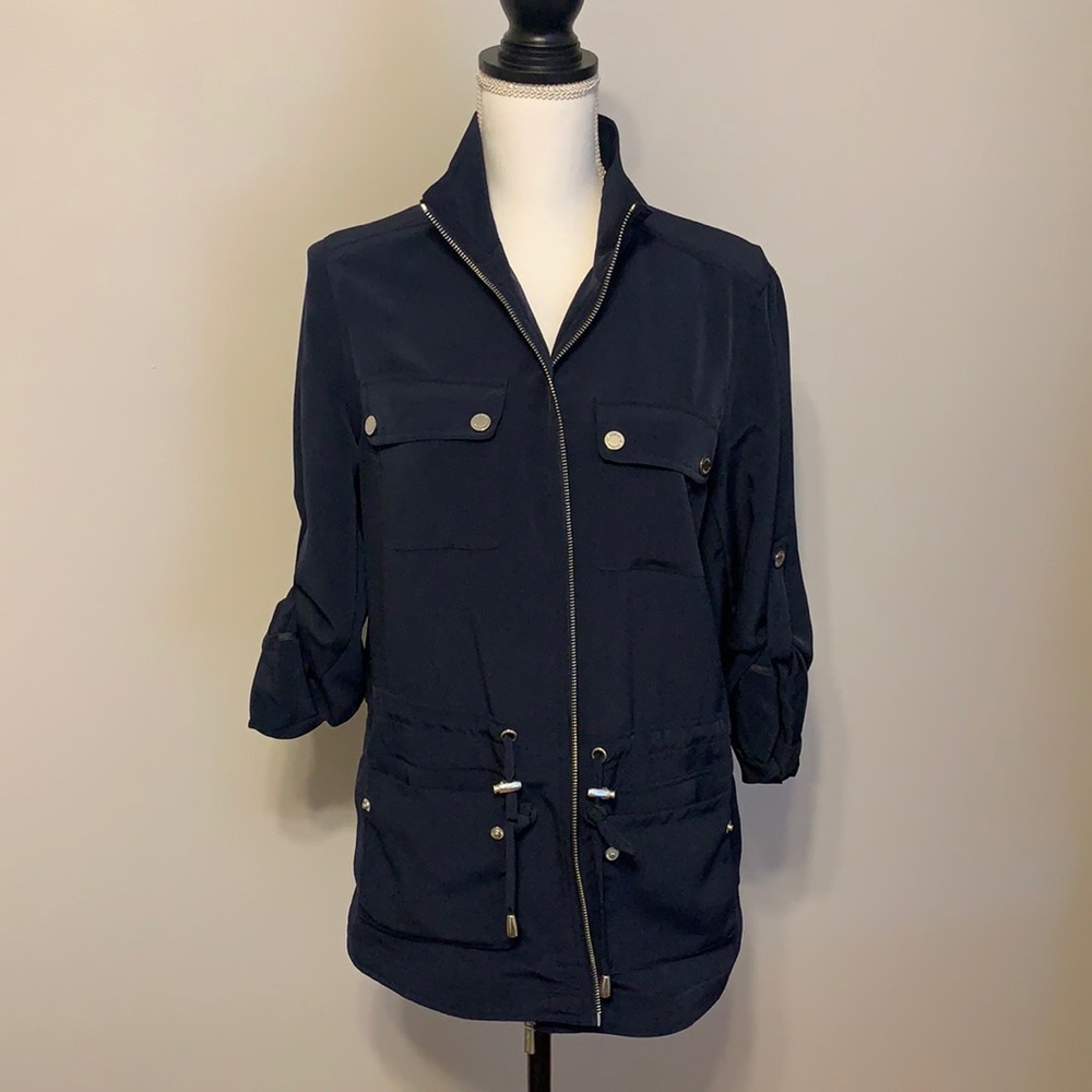 Calvin Klein, Utility Jacket, Navy Blue, Size M